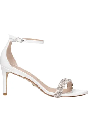 Stuart Weitzman Sandals Nudist Woman Paint White
