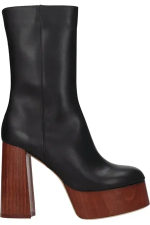 Gia Borghini Boots Rhw Women Leather Black