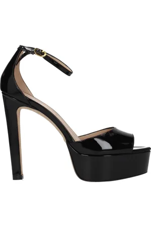Stuart Weitzman Sandals Disco platform Woman Paint Black