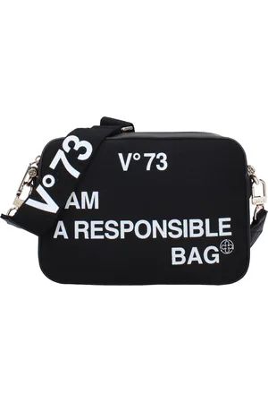 V°73 Shoulder bags Responsability bis Women Polyester Black