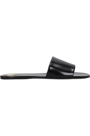 Saint Laurent Slippers and Hooves Carlyle Women Leather Black