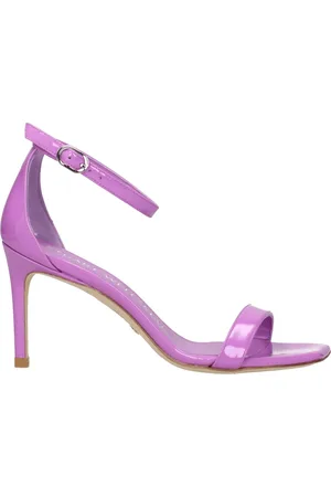 Stuart Weitzman Sandals Women Paint Purple/Lilac