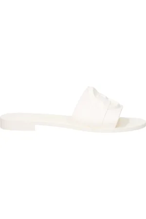 Moncler Slippers and Hooves Mon slide Women Rubber White