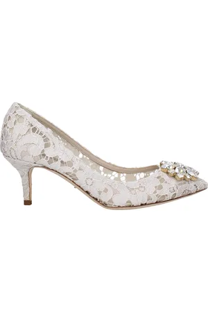 Dolce & Gabbana Dolce&Gabbana Décolleté Woman Lace White/Ice