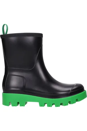 Gia Borghini Boots Couture Women Rubber Black/Green
