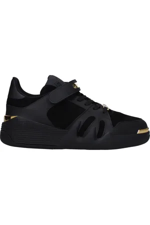 Giuseppe Zanotti Sneakers Talon Mens Suede Black