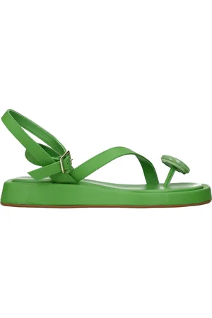 Gia Borghini Sandals Rhw Womens Leather Green/Jade