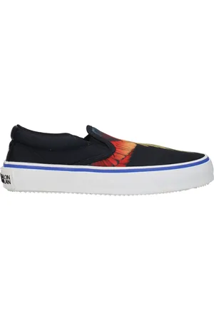 MARCELO BURLON Slip On Mens Fabric Black/Multicolor