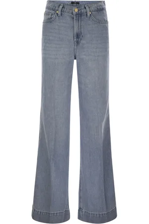 7 for all Mankind Modern Dojo Tailorless Tre Light Blue