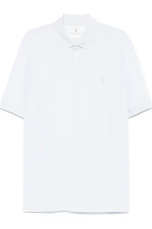 Brunello Cucinelli Logo Cotton Polo Shirt