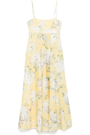 ZIMMERMANN Acacia Printed Linen Dress