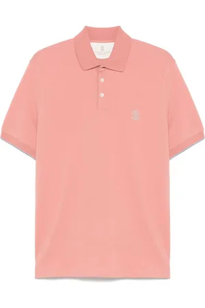 Brunello Cucinelli Logo Cotton Polo Shirt
