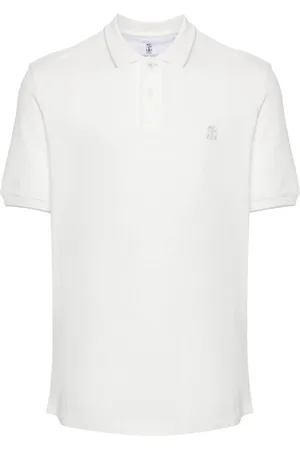 Brunello Cucinelli Logo Cotton Polo Shirt