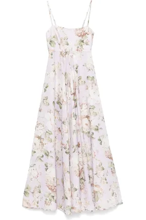 ZIMMERMANN Acacia Printed Linen Dress