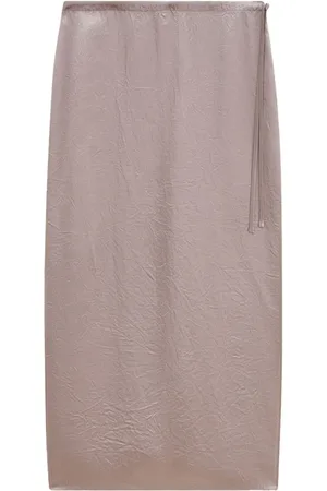 Filippa K Satin Midi Skirt