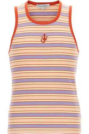 J.W.Anderson Logo Ribbed Tank Top
