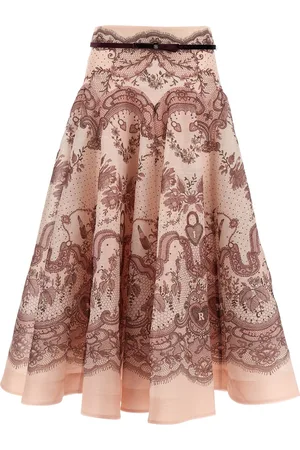 ZIMMERMANN Crush Flared Midi
