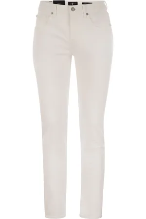 7 for all Mankind Slimmy Tapered Mid Rise Skinny Jeans