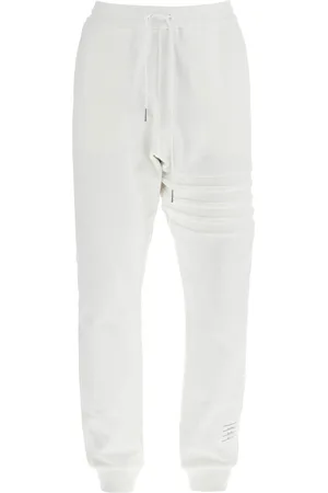 Thom Browne Cotton Sweatpants With 4 Stripes