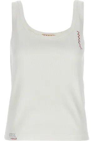 Marni Logo Embroidery Top