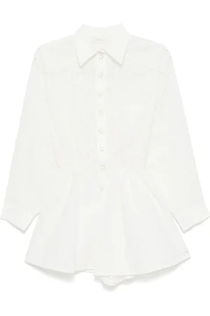 ZIMMERMANN Crush Linen Playsuit