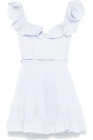 ZIMMERMANN Pleated Mini Dress