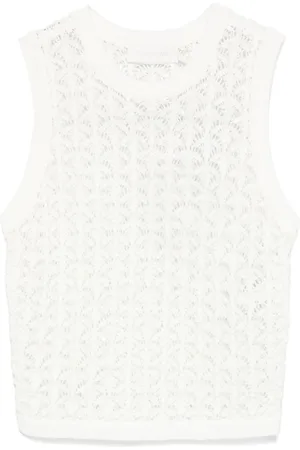 ZIMMERMANN Wylie Cotton Crop Top