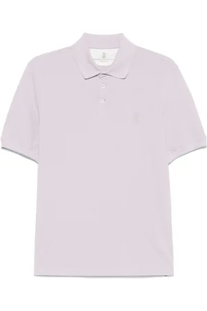 Brunello Cucinelli Logo Cotton Polo Shirt