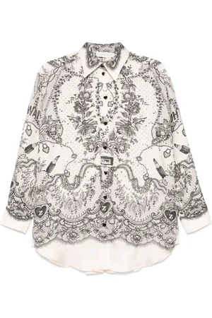 ZIMMERMANN Crush Silk Shirt