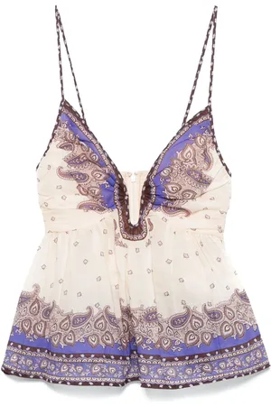 ZIMMERMANN Maxine Printed Top
