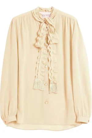 VALENTINO Crepe De Chine Silk Blouse