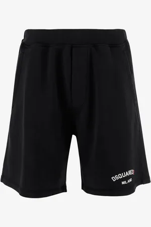Dsquared2 Cotton Short Pants With Logo