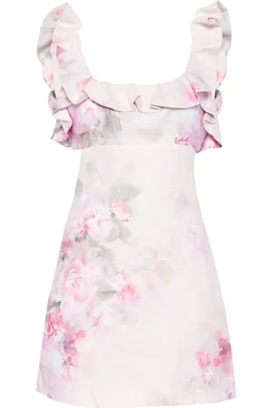 ZIMMERMANN Crush Linen Mini Dress