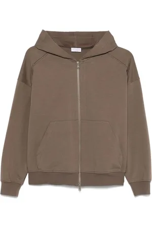 Brunello Cucinelli Cotton Zipped Hoodie