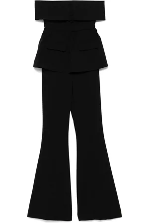 Self-Portrait One Piece Jumpsuit With Open Shoulders