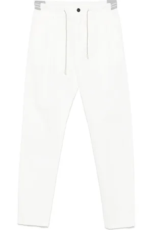 ELEVENTY Tapered Trousers With Pleats