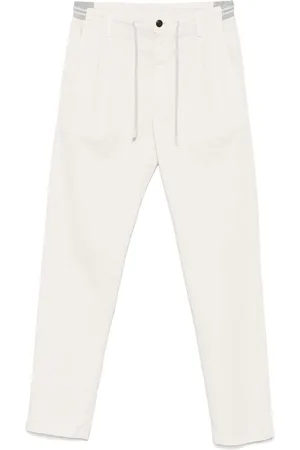 ELEVENTY Tapered Trousers With Pleats