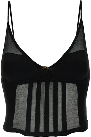 Elisabetta Franchi Transparent Top