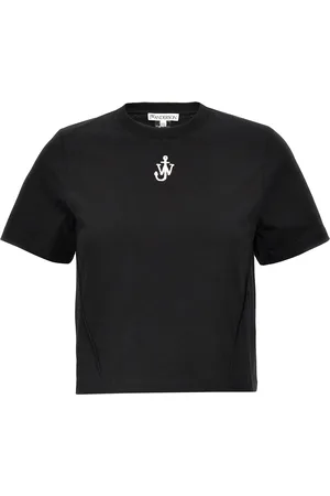 J.W.Anderson Anchor Embroidery Pannelled Cropped