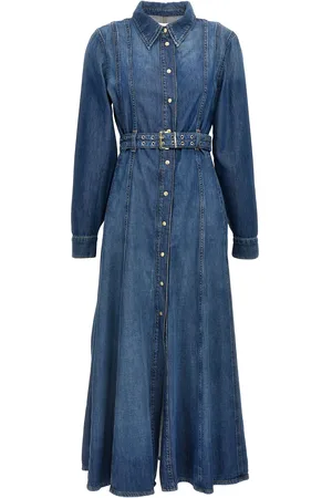 Ganni Maxi Denim Dress
