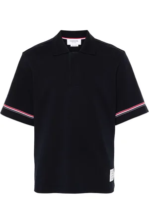 Thom Browne Rwb Cotton Polo Shirt