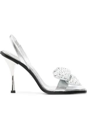 Dsquared2 Rhinestone Details Heel Sandals
