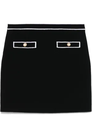 ALICE+OLIVIA Cotton Mini Skirt