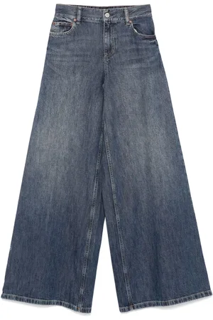 ALICE+OLIVIA Branson Denim Cotton Jeans