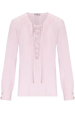 Elisabetta Franchi Quarzo Shirt With Laces