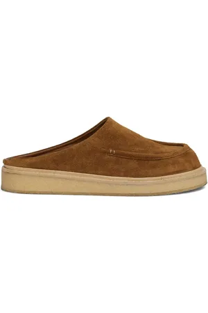 Marni Clogs In Calfskin Suede