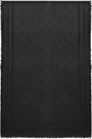 Elisabetta Franchi Monogram Foulard Scarf