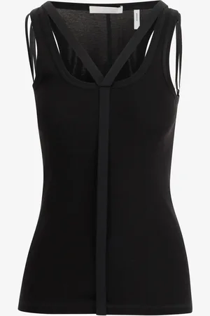 Helmut Lang Strap Racer Tank Top