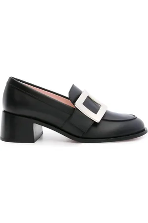 Roger Vivier Viv Rangers Leather Loafers