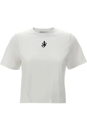 J.W.Anderson Anchor Embroidery Pannelled Cropped